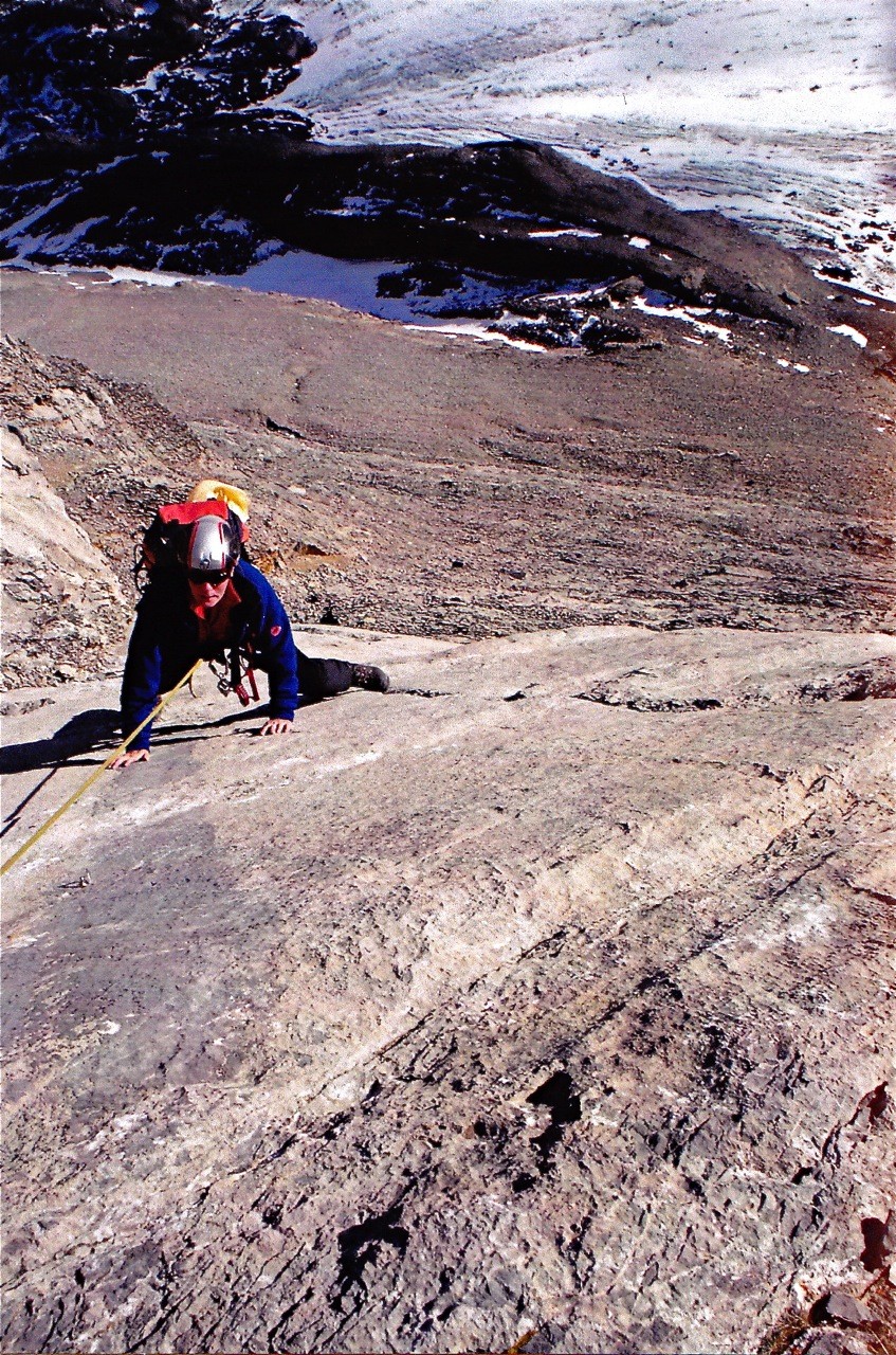 1ère dalle 'Dalle Demont' 5c, superbe, Jane-Marie, équipeuse