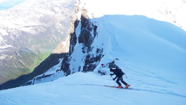 le Xav au dessus du col des roches