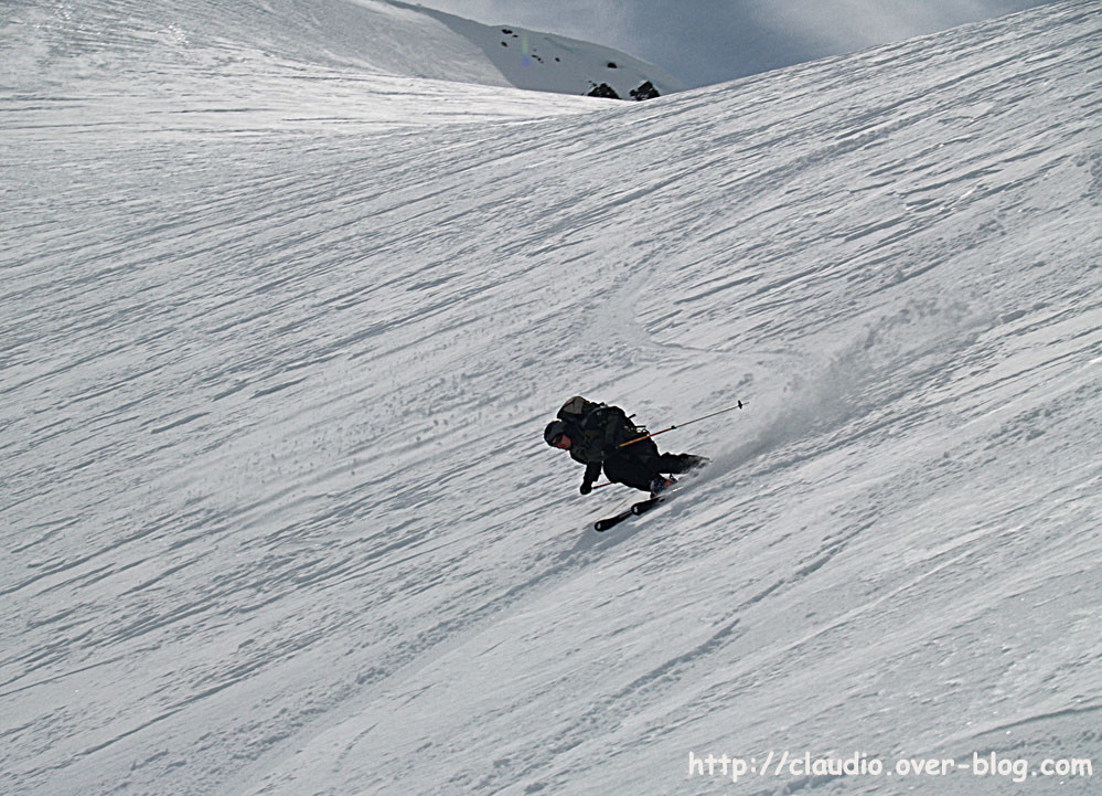 descente de Cleveland glacier