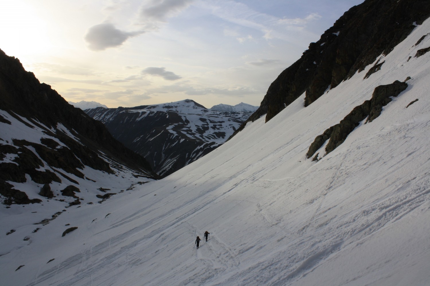 Montée dans la Combe de la Croix