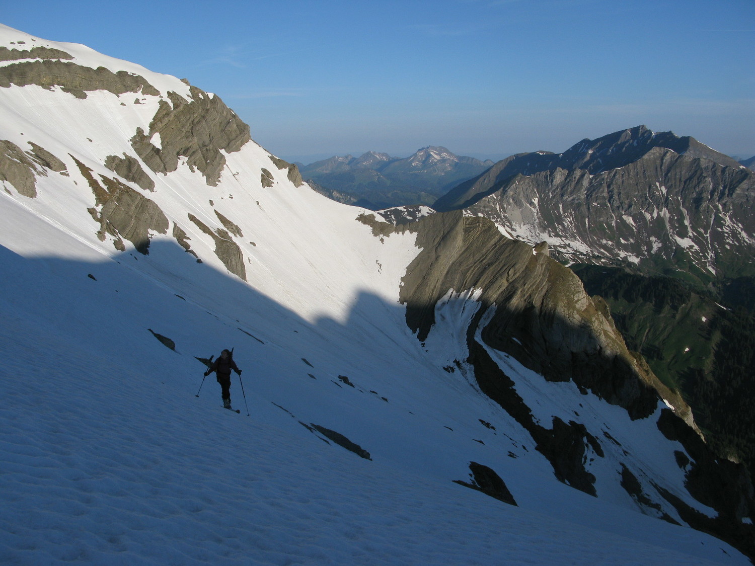 Dans la traversée ... avec les Hauts Forts en ligne de mire