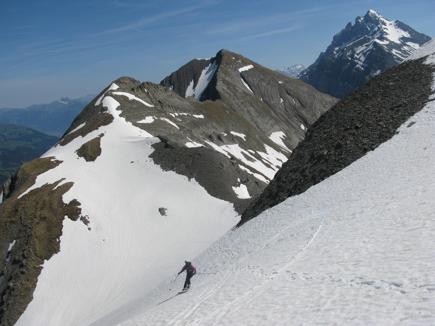 Descente suite sous l'oeil de Vincent !