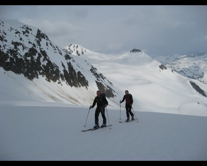Sur le Muttgletscher