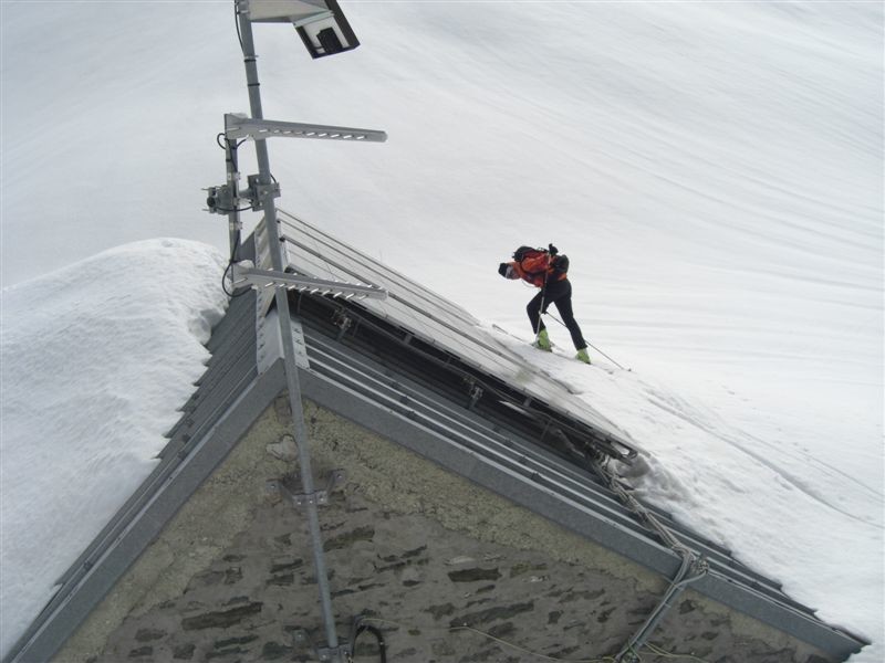 Refuge Giacoletti Alt.2744m - C blindé de neige !!!