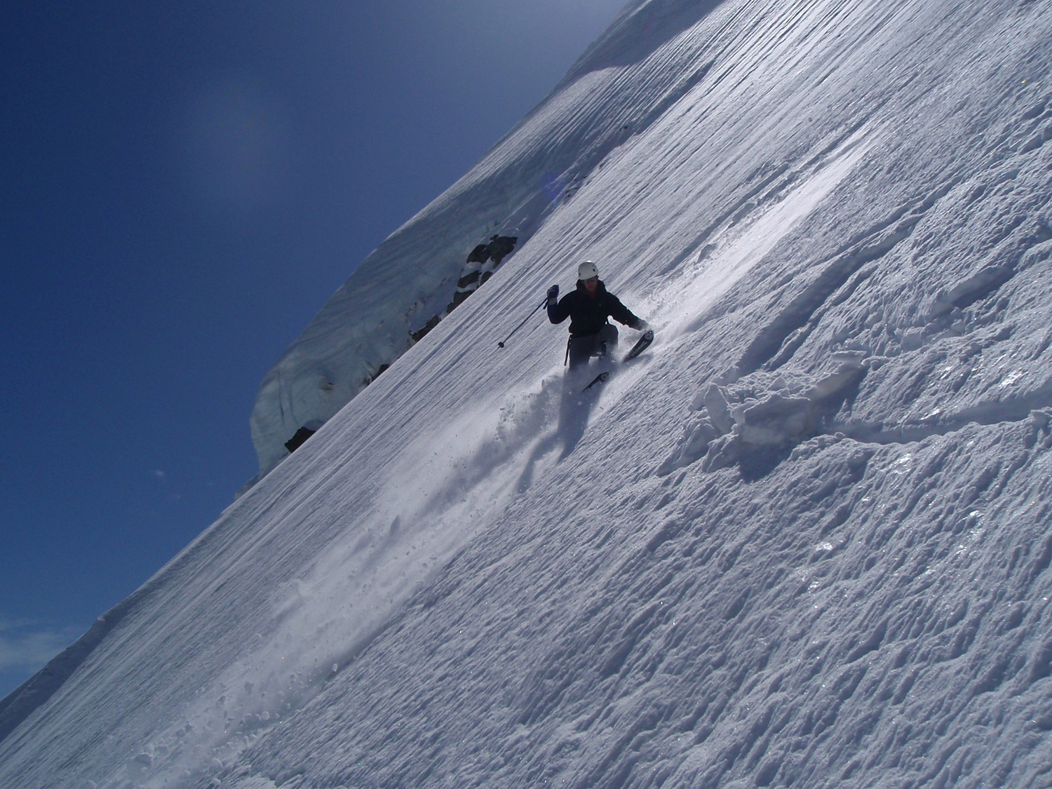 Alex dans le haut de la face