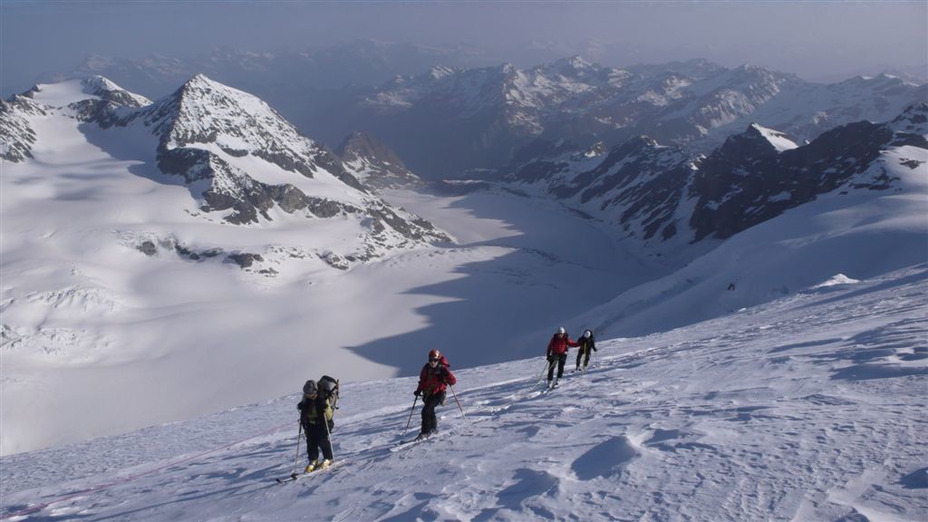 La sortie du couloir