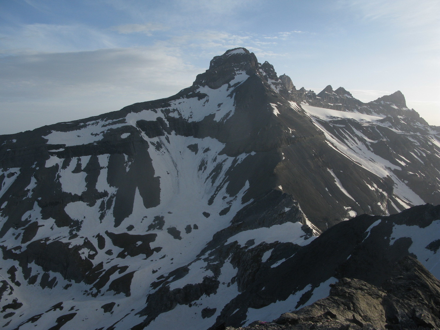 Haute Cime depuis l'Eglise