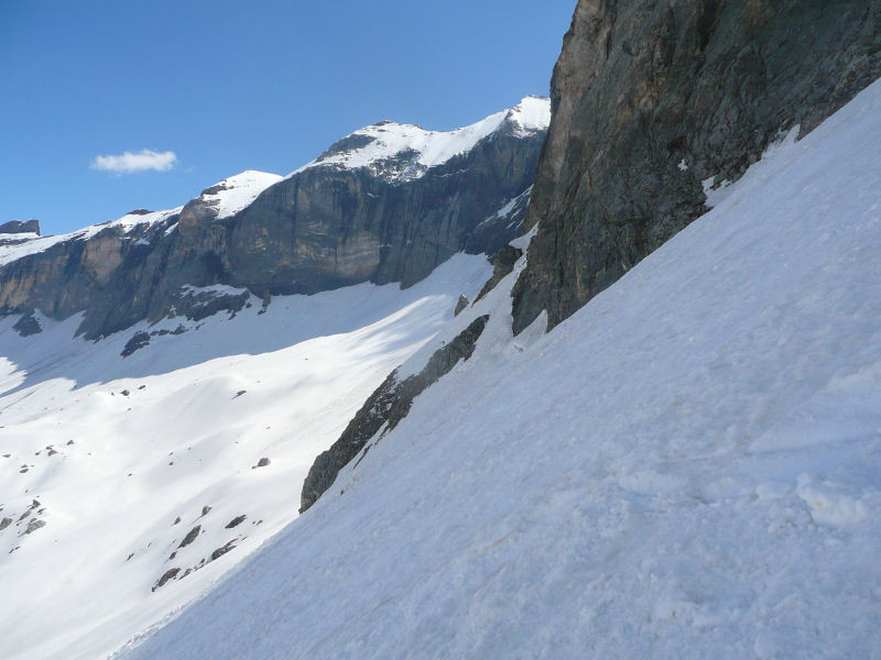 Au pied du couloir du bas (Face N Munia)