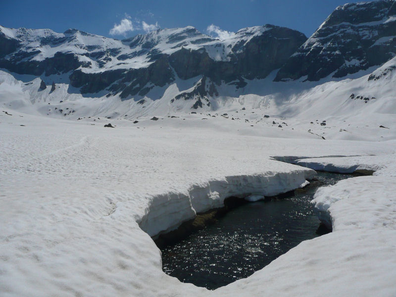 Vue générale du cirque de Troumouse