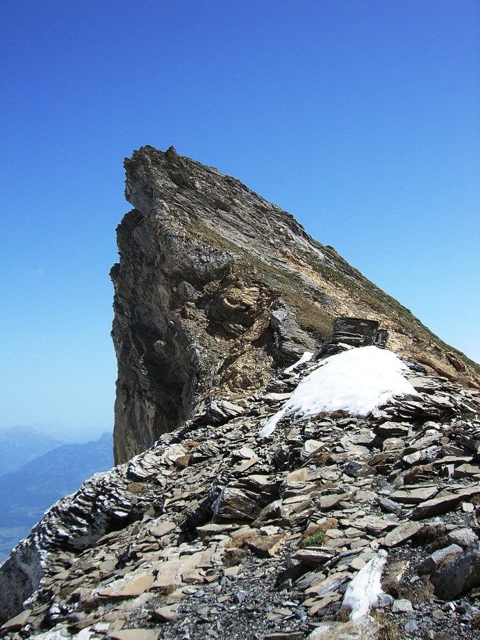 Le Merle Blanc (depuis le col homonyme)