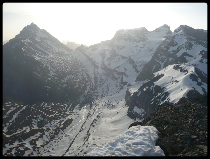 Haute Cime, vallon de Susanfe, Eglise, Dôme, Tour Sallière et Ruan