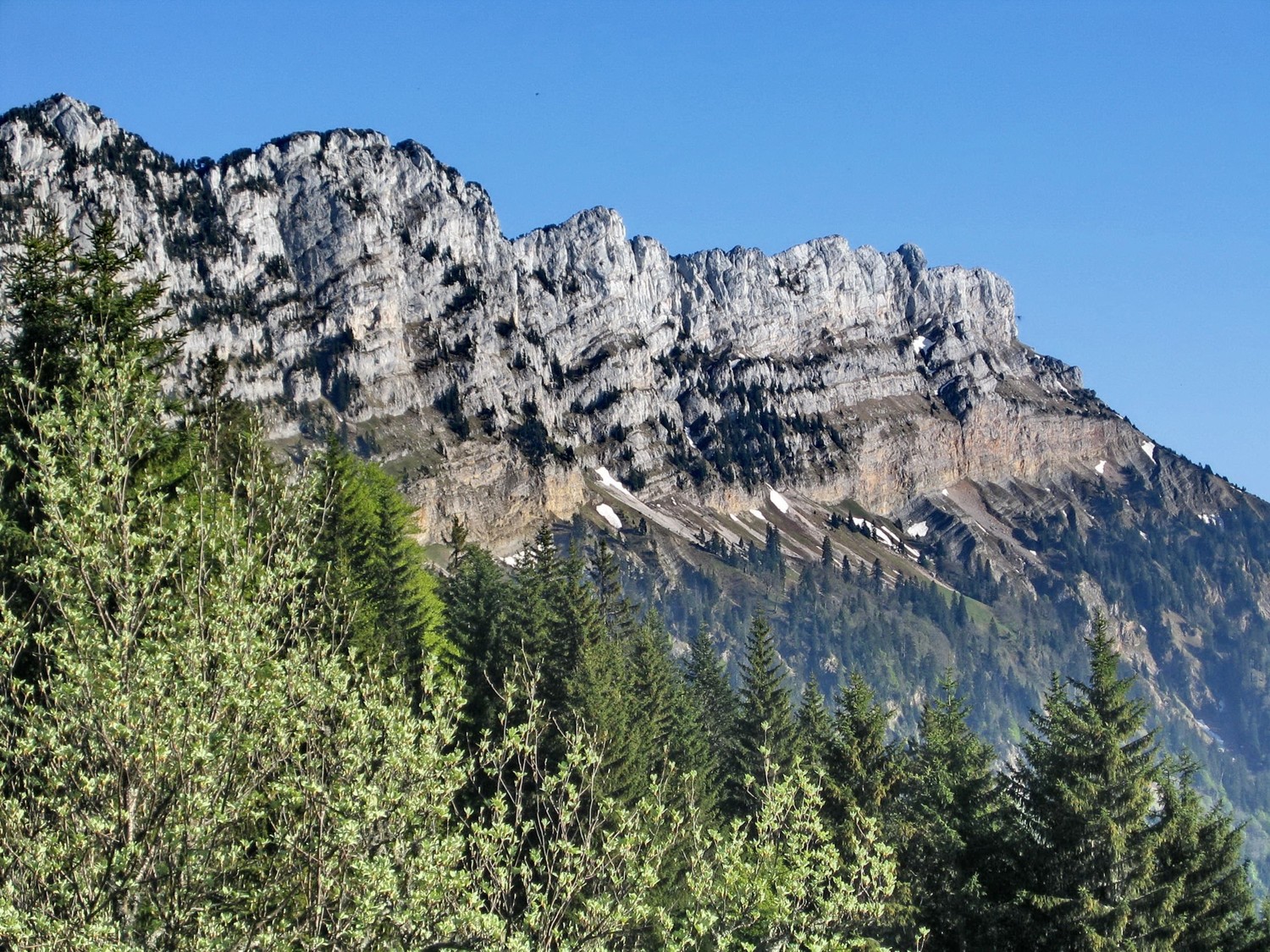 les lances de Malissart, du col de Fontanieu