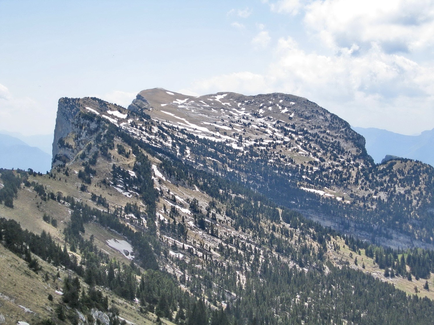 la dent de Crolles du col de Bellefond