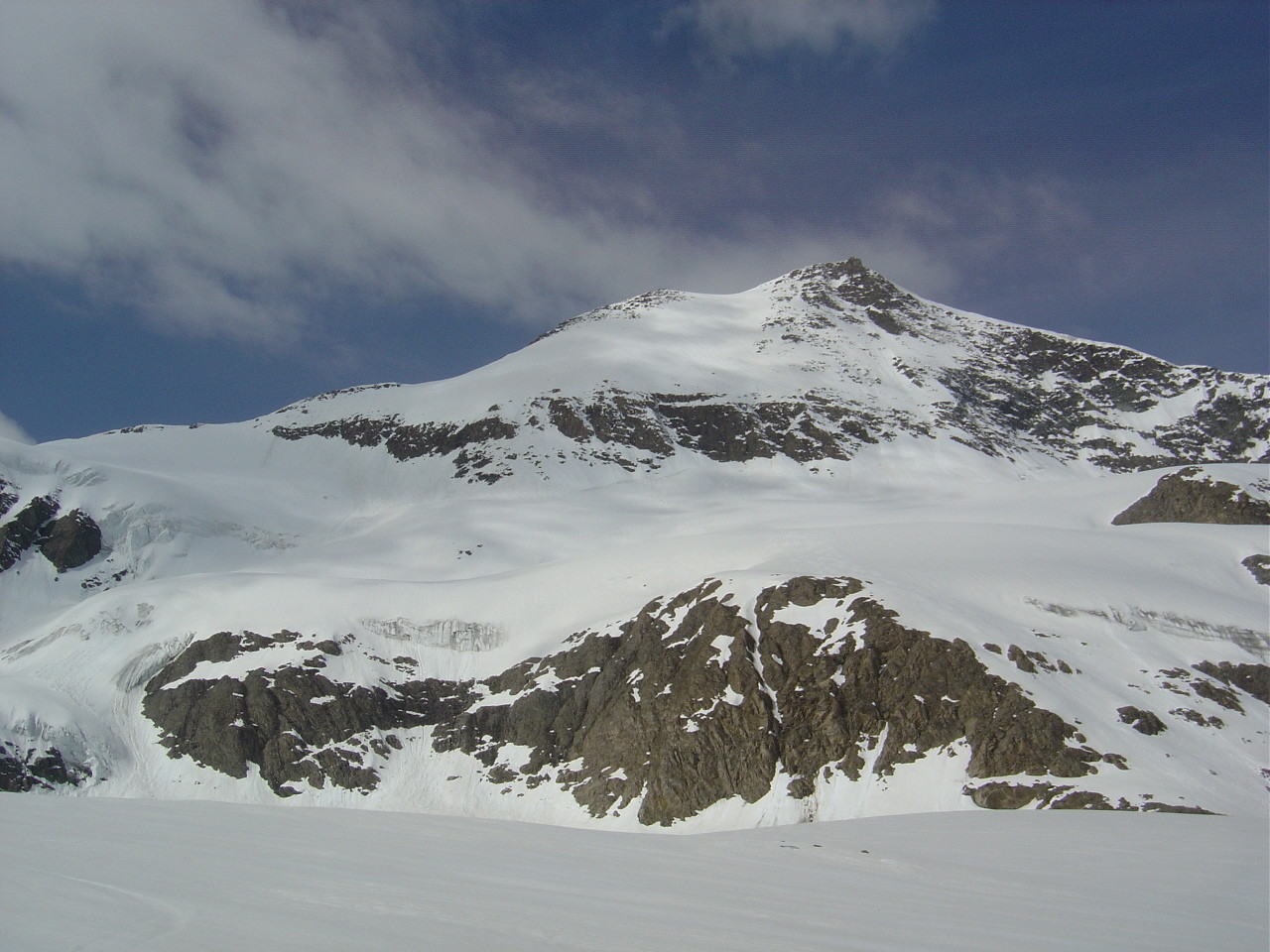 L'Albaron et sa face E