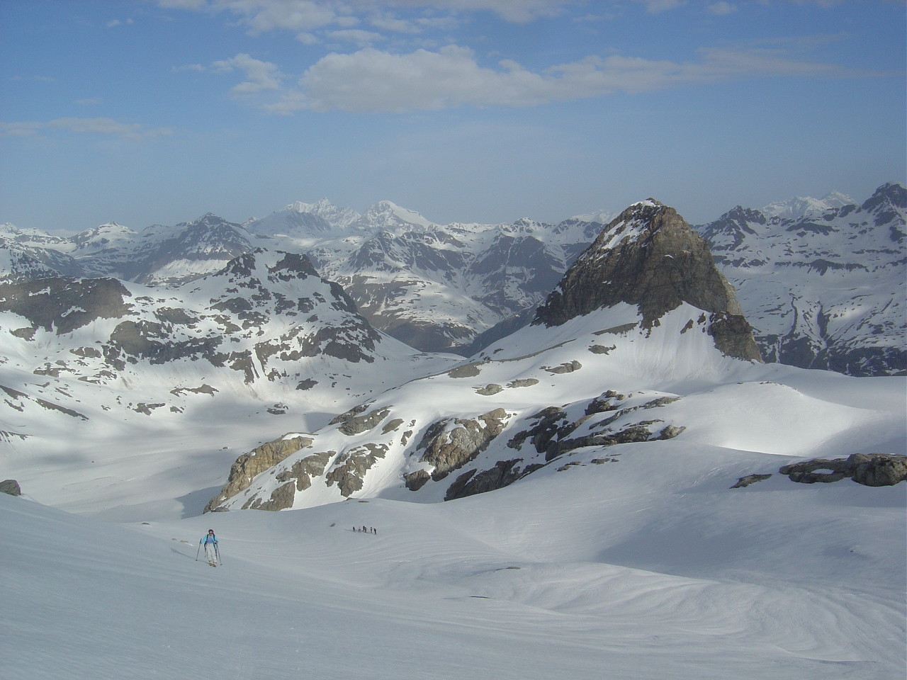 Sur le glacier du Grand Méan