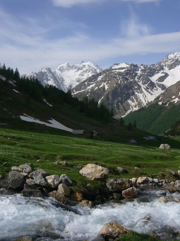 le vallon de l'alpe du lauzet
