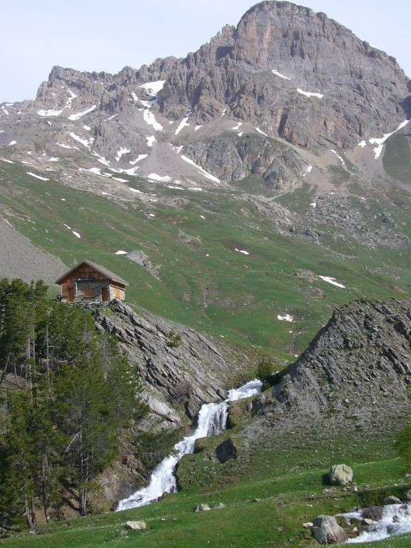 roche colombe depuis l'alpe du lauzet