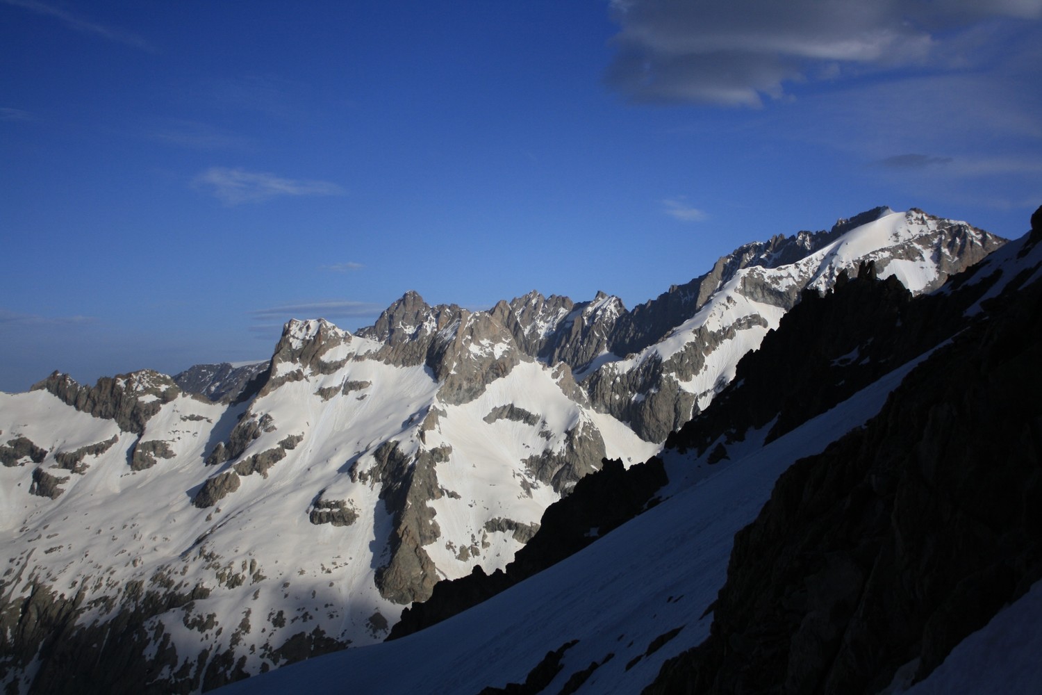 Du Col de la Grande Ruine, vers le NW