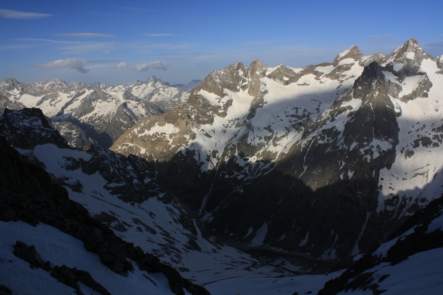 Du Col de la Grande Ruine, vers le SW