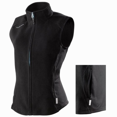 Gilet polaire femme MC noir