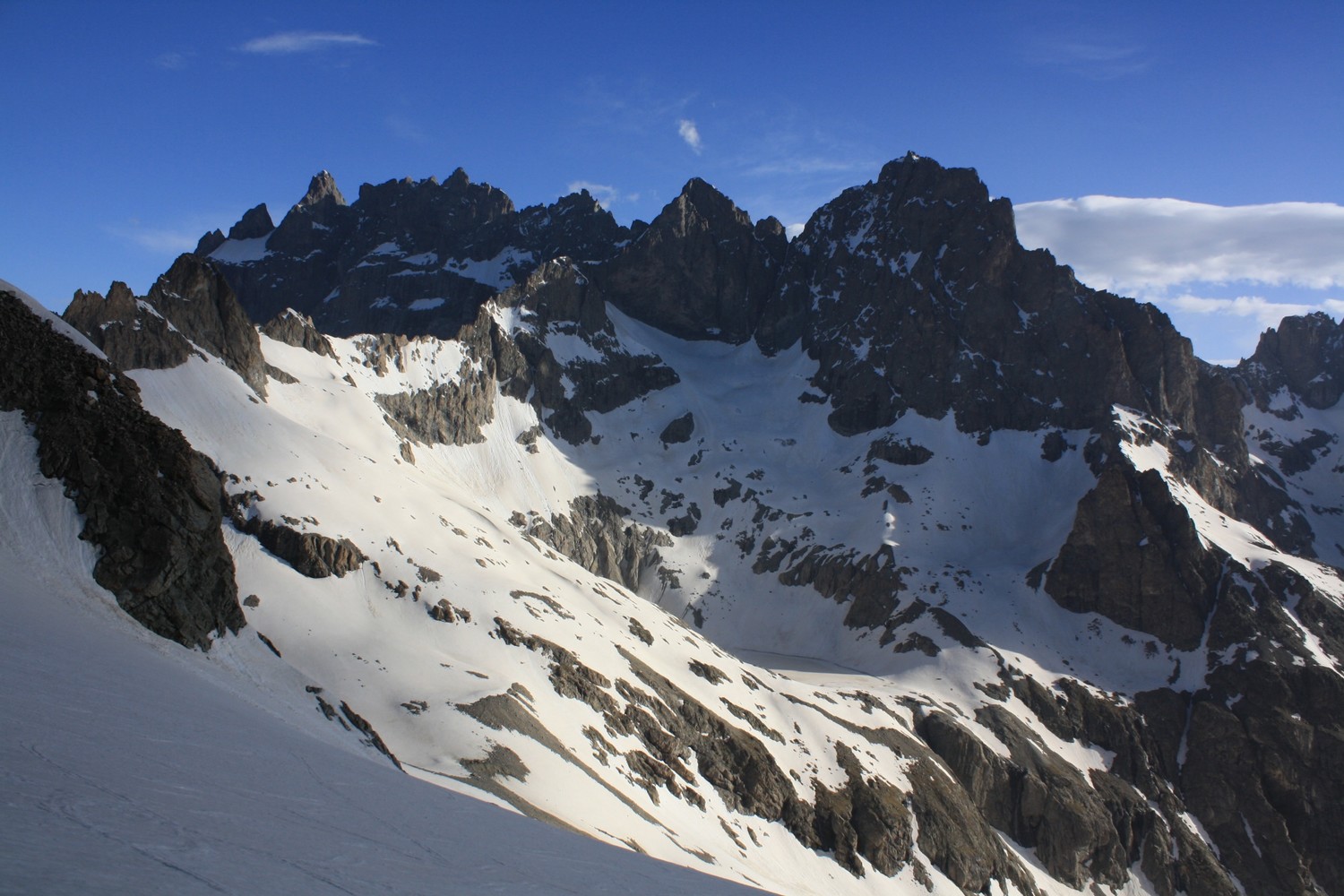 La Meije, le Pavé, le Pic Gaspard et leurs dépendances
