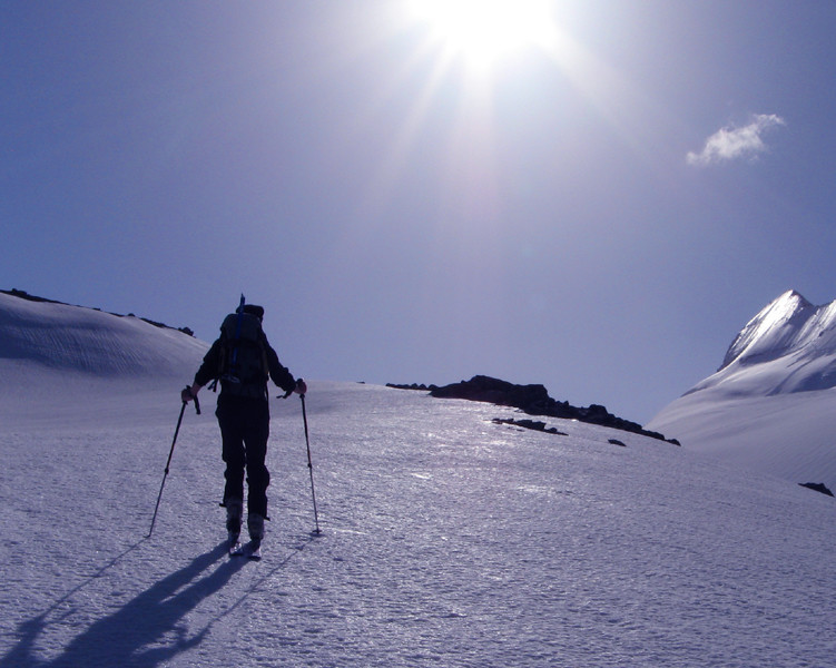 Sur la moraine à 2800m