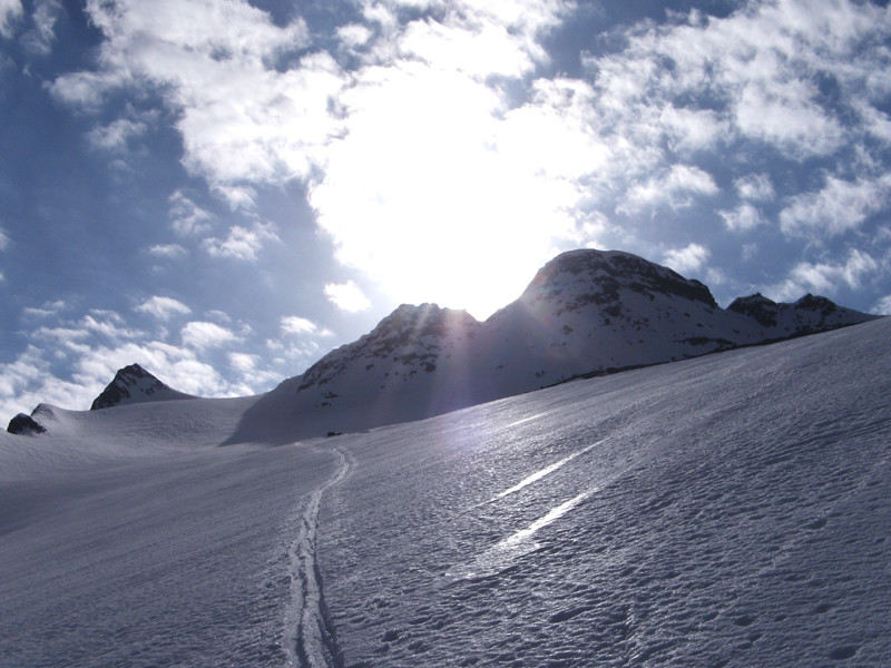 Le Breithornpass et le Breithorn