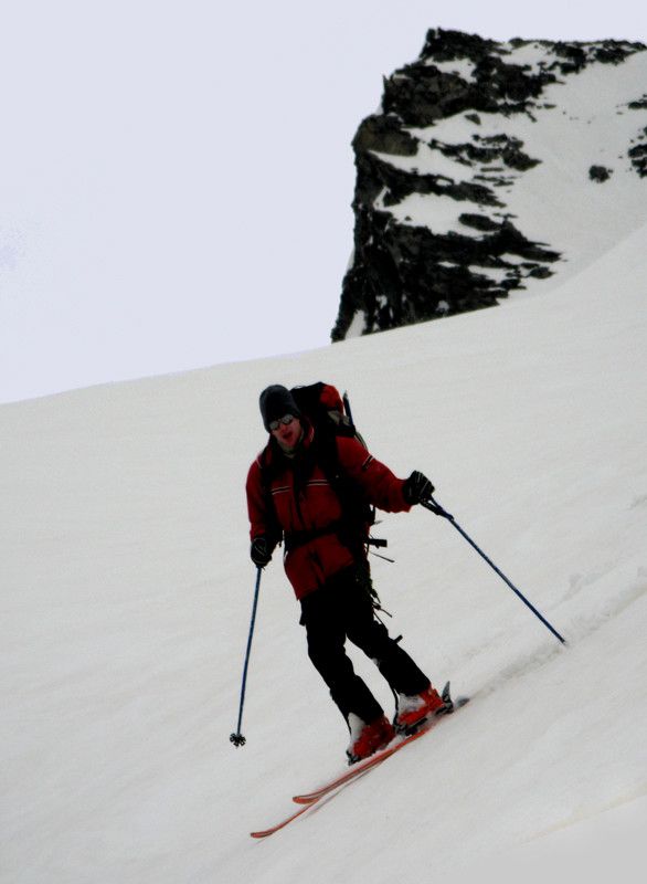 La neige meuble n'est pas déplaisante à skier