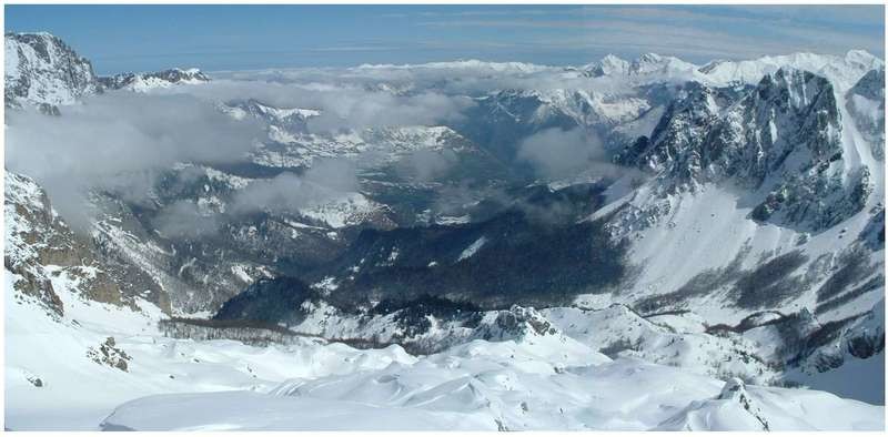 L'itinéraire de descente