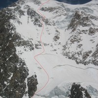 Mont Blanc, west face direct