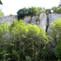 Falaise de St Loup, Couloir du Fou