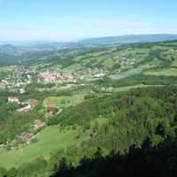 Vue sur Thorens.