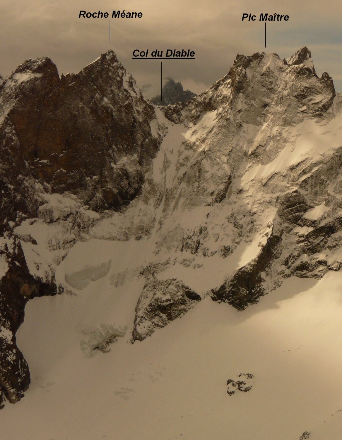 Col du Diable - versant N