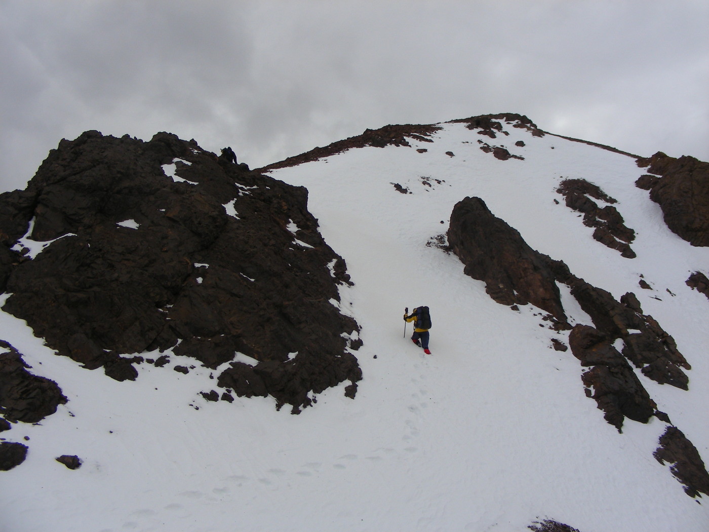 El ultimo rodeo por la nieve de la ladera E