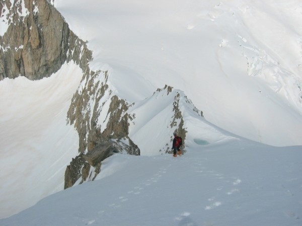 Sulla cresta W del Nesthorn