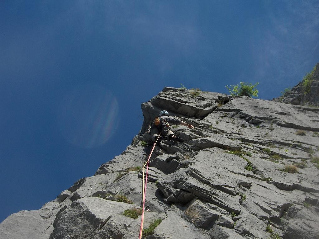 Belle longueur en 6a