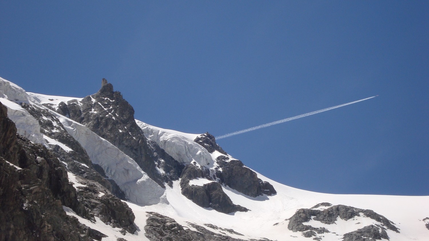 Le mur de glace au Gioberney