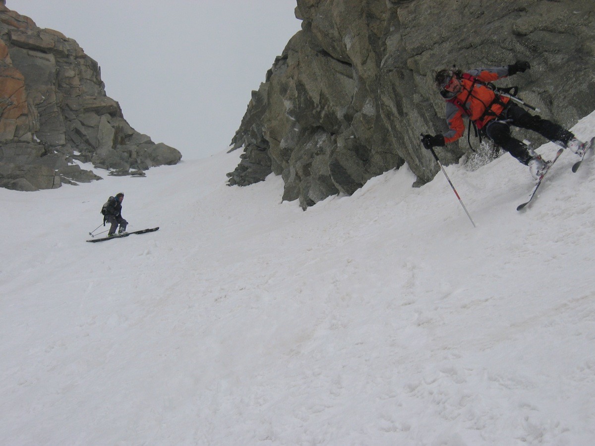 Sylvain et Patrick dans le couloir des Carabiniers