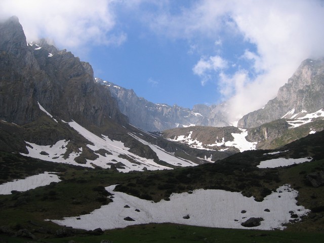 Cirque de la face nord de l'Arbizon