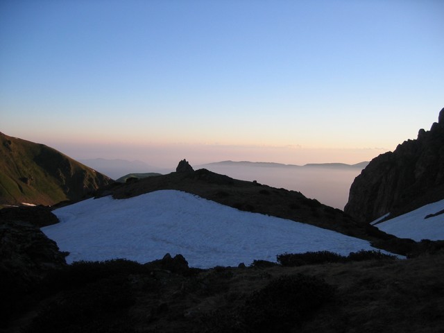Mer de nuage sur le Piémont Pyrénéen