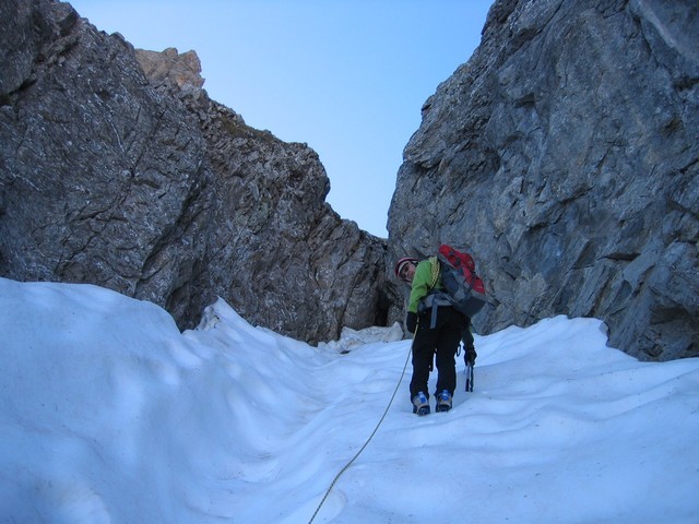 Le ressaut dans le couloir