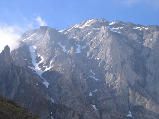 Le couloir nord dans son ensemble