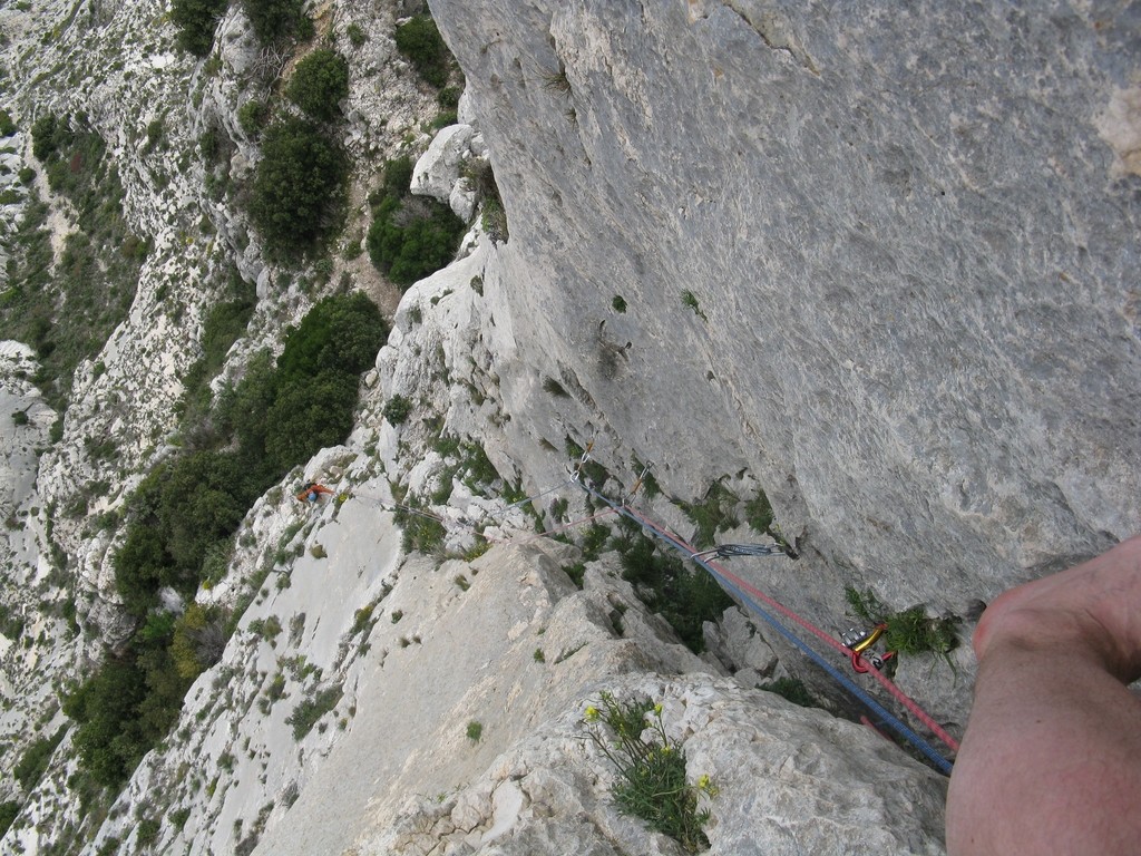 Ca parait sympa vu du dessus mais c'est pas facile!