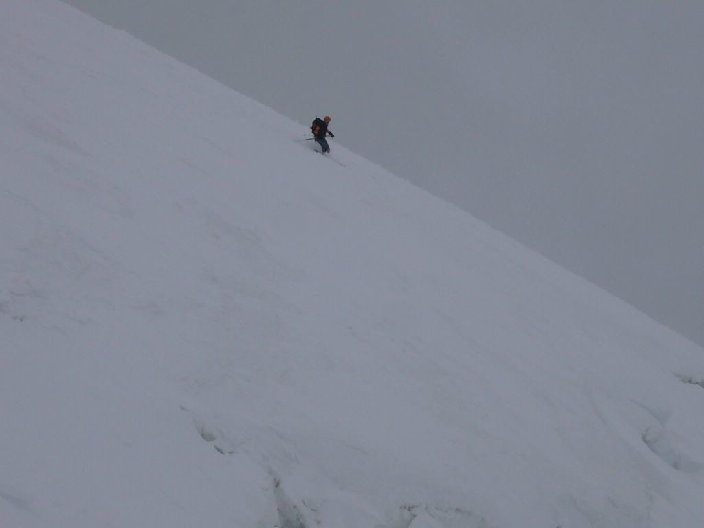 temps blanc juste le temps de la descente ...