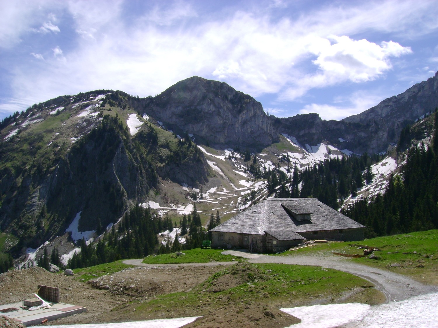 Le Dent de Hautaudon vu de Jaman