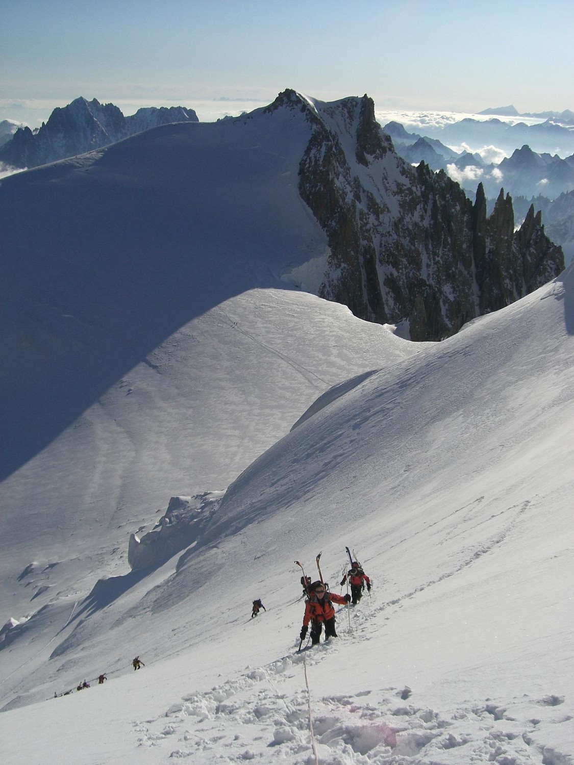 montée au mont maudit