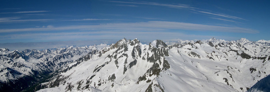 Panorama verso la val Bedretto