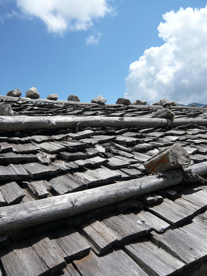 Toit du Chalet de la Colombiere