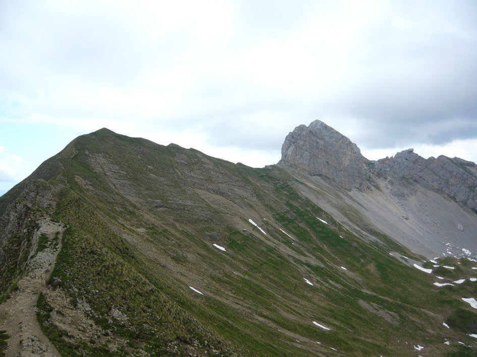 Arete du Col de Balafrasse à la Pointe du Midi
