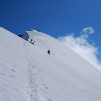 L'ultimo tratto alla Grande Casse.